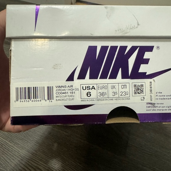 Nike Jordan 1 OG High Court - Picture 11 of 16